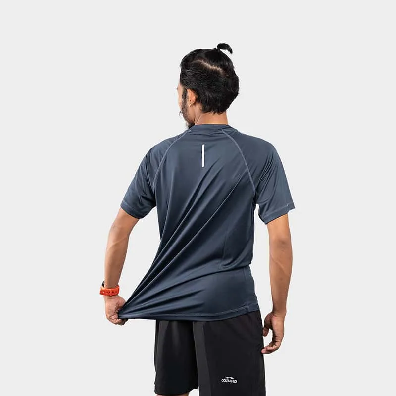 Travylift CoreDry – FlyDry Running T-Shirt (Dark Grey) - Image 2